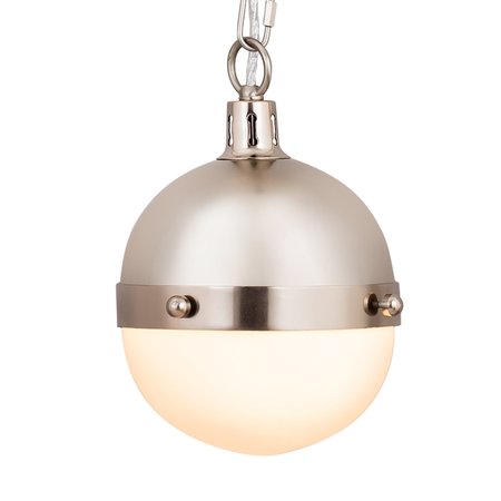 Elk Home Harmelin 7'' Wide 1-Light Mini Pendant, Satin Nickel 14484/1